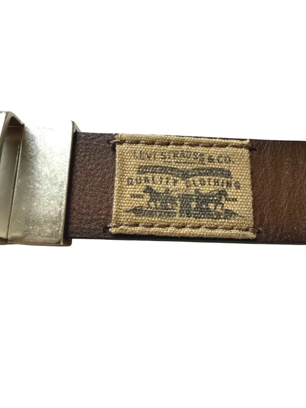 Levis boys Synthetic Leather Belt S Reversible Classic Minimalist Black Brown